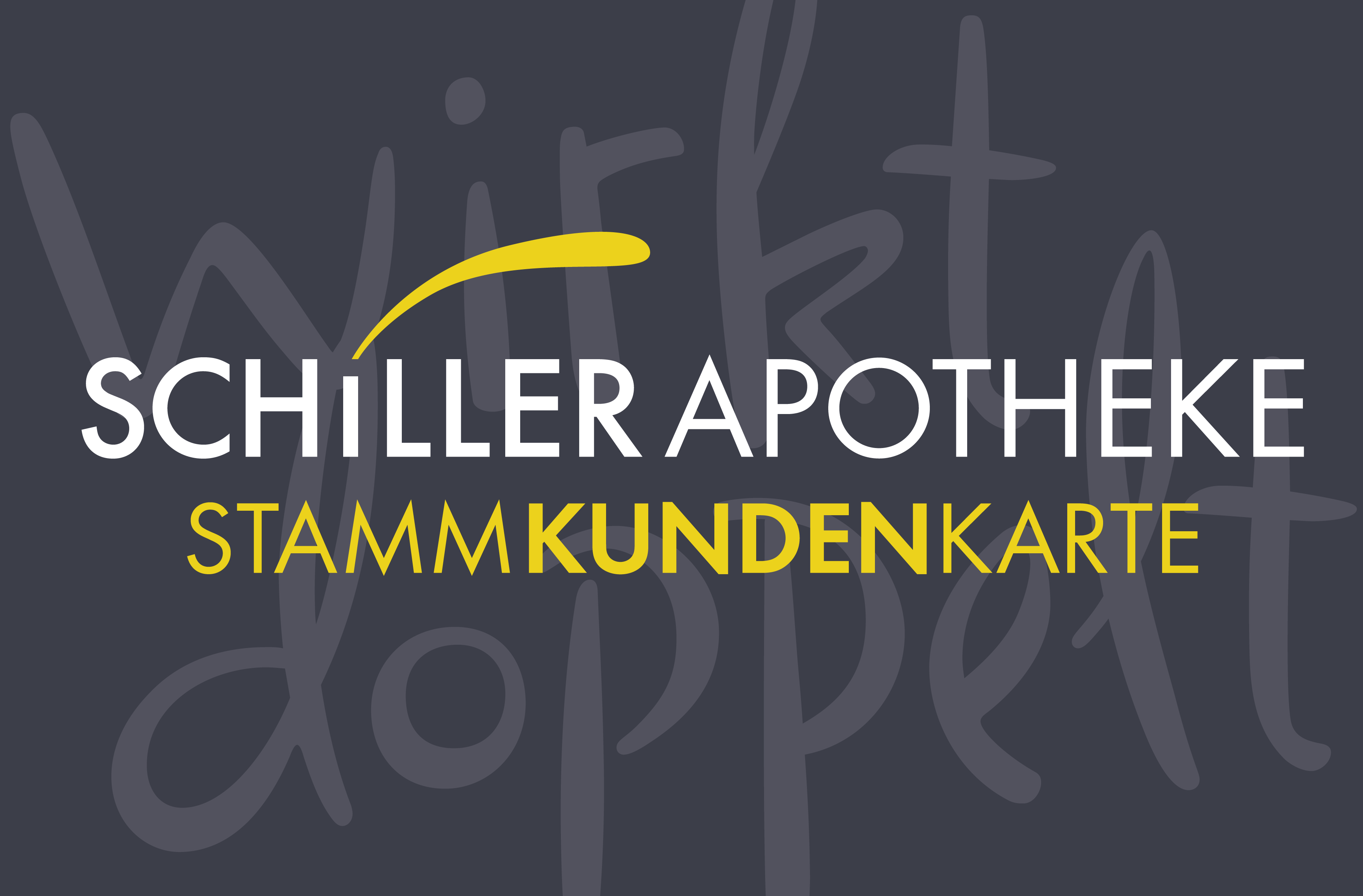 Schiller Apotheke Stammkundenkarte